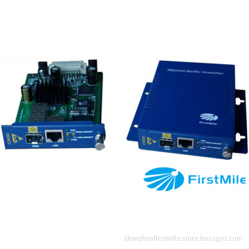 4 Port Full Gigabit Fiber Optic Converter